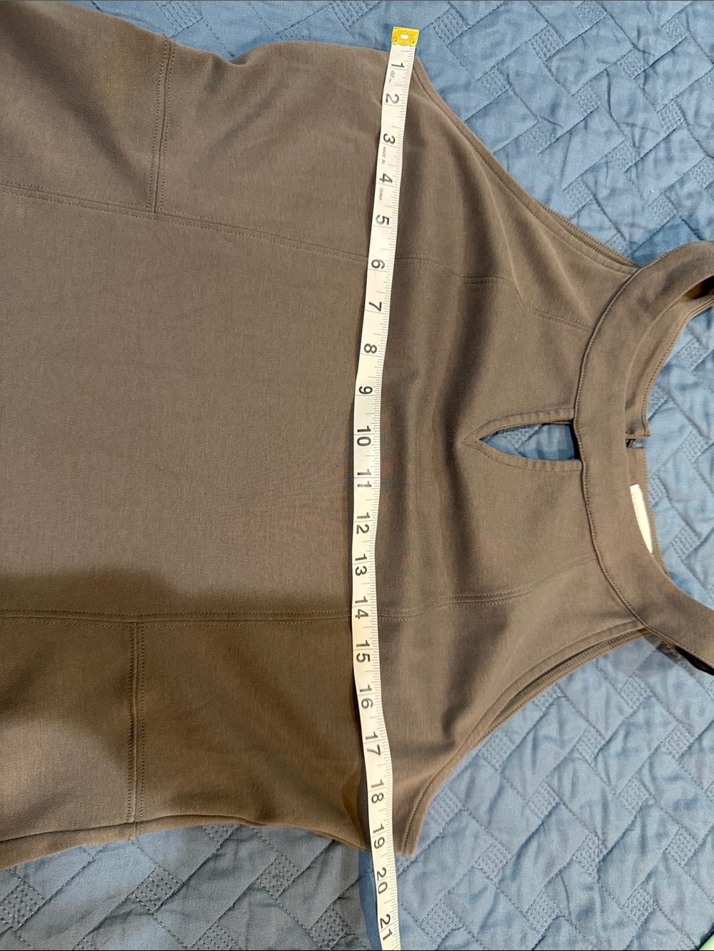 New York & Company Taupe Midi Dress - Picture 5 of 5